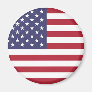 Amerikaanse vlag Round Magnet
