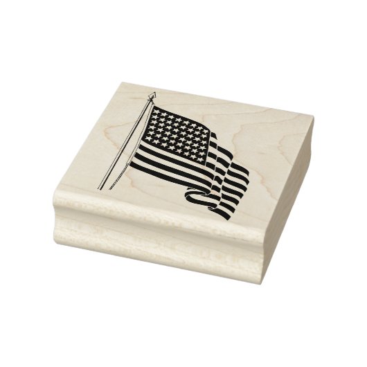 Amerikaanse vlag Rubber Stamp Rubberstempel (Stempel)