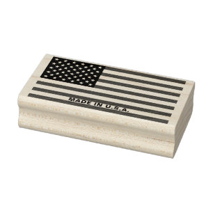 Amerikaanse vlag Rubber Stamp Rubberstempel
