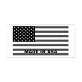 Amerikaanse Vlag Rubber Stempels Gemaakt in de VS (Design)