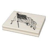  Amerikaanse vlag - Rubberkunststempel Rubberstempel (Stempel)