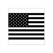 Amerikaanse vlag rubberstempel (Afrduk)