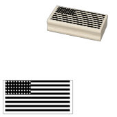 Amerikaanse vlag rubberstempel (Gestempeld)