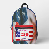 Amerikaanse Vlag Rugzak USA Patriottisch (Voorkant)