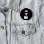 Amerikaanse Vlag Ruimtevaarder Ruimte 4 juli Ameri Ronde Button 5,7 Cm (In situ)