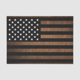Amerikaanse Vlag Rustiek USA Patriottisch Tissuepapier