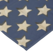 Amerikaanse vlag rustieke americana 4th van juli tafelkleed (Gekanteld)