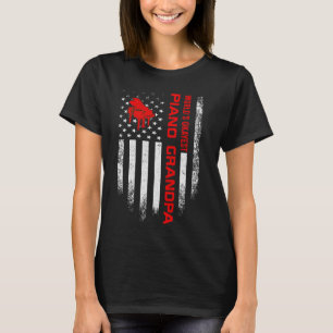 Amerikaanse vlag S Okayest Piano Grandp T-shirt