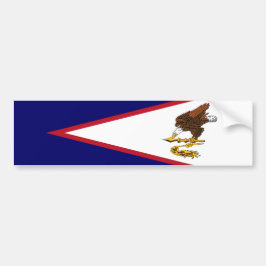 Amerikaanse vlag Samoa Bumpersticker