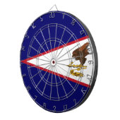 Amerikaanse vlag Samoa Dartbord (Voorkant Rechts)