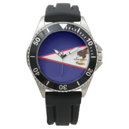 Amerikaanse vlag Samoa Horloge