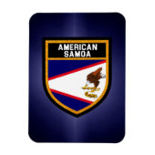 Amerikaanse vlag Samoa Magneet (Verticaal)