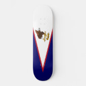 Amerikaanse vlag Samoa Persoonlijk Skateboard (Voorkant)
