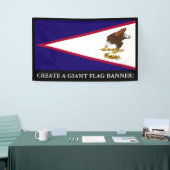 Amerikaanse vlag Samoa Spandoek (Beurs)