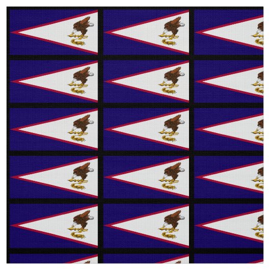 Amerikaanse vlag Samoa Stof (Swatch)
