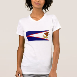 Amerikaanse vlag Samoa T-shirt