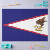 Amerikaanse vlag Samoa Tissuepapier (Craft)