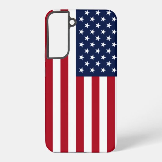 Amerikaanse vlag samsung galaxy hoesje (Achterkant)