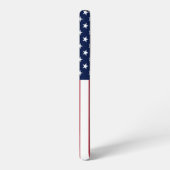 Amerikaanse vlag samsung galaxy hoesje (Linkerkant)