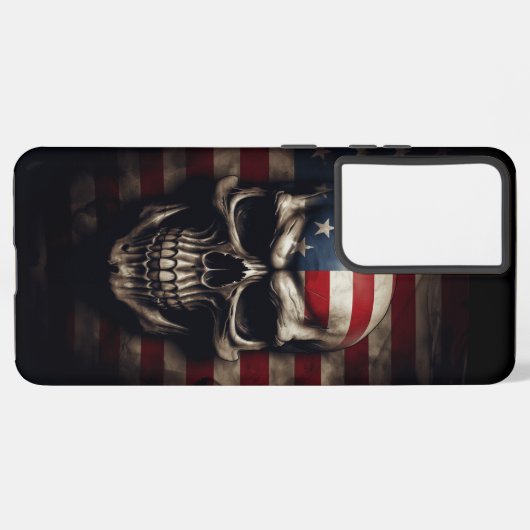 Amerikaanse vlag samsung galaxy hoesje (Linkerkant)