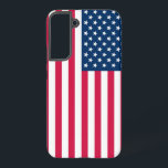 Amerikaanse vlag samsung galaxy hoesje<br><div class="desc">Bescherm uw Samsung Galaxy-telefoon in stijl met dit USA Flag-hoesje met het iconische ontwerp van rode, witte en blauwe sterren en strepen. Dit duurzame hoesje biedt betrouwbare bescherming tegen krassen, druppels en dagelijkse draag terwijl het uw Amerikaanse trots laat zien. Het is ontworpen om perfect te passen op Samsung Galaxy-modellen...</div>
