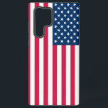 Amerikaanse vlag samsung galaxy hoesje<br><div class="desc">Bescherm uw Samsung Galaxy-telefoon in stijl met dit USA Flag-hoesje met het iconische ontwerp van rode, witte en blauwe sterren en strepen. Dit duurzame hoesje biedt betrouwbare bescherming tegen krassen, druppels en dagelijkse draag terwijl het uw Amerikaanse trots laat zien. Het is ontworpen om perfect te passen op Samsung Galaxy-modellen...</div>