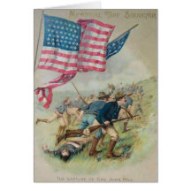 Amerikaanse vlag San Juan Hill Roosevelt