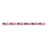 Amerikaanse vlag Satin Ribbon Verenigde Staten Satijnen Lint (Voorkant)