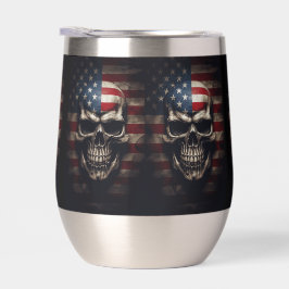 Amerikaanse Vlag Schedel