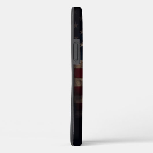 Amerikaanse Vlag Schedel Case-Mate iPhone Case (Achterkant / Rechts)
