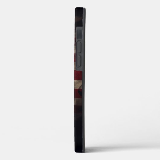 Amerikaanse Vlag Schedel Case-Mate iPhone Case (Achterkant / Links)