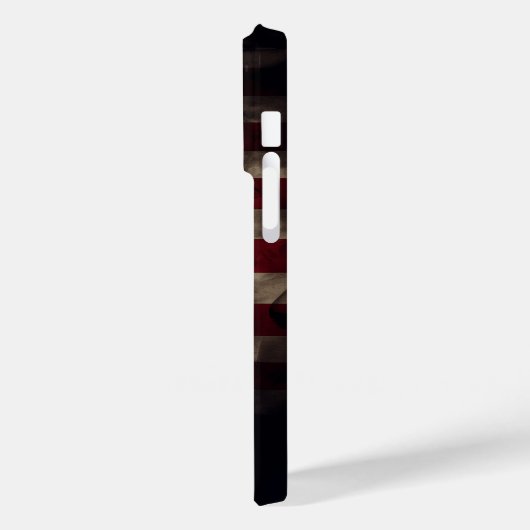 Amerikaanse Vlag Schedel Case-Mate iPhone Case (Achterkant / Links)