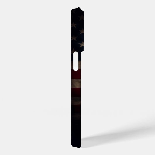 Amerikaanse Vlag Schedel Case-Mate iPhone Case (Achterkant / Rechts)