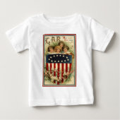 Amerikaanse vlag schild kinderen bloem (Voorkant)