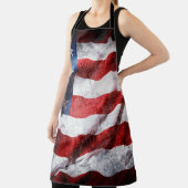Amerikaanse vlag schort (Insitu)
