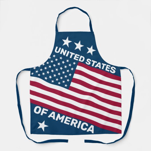 Amerikaanse vlag schort (Voorkant)