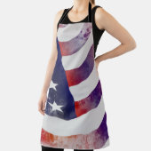 Amerikaanse vlag schort (Insitu)