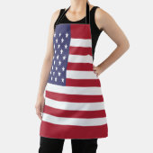 Amerikaanse vlag schort (Insitu)