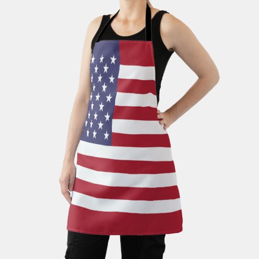 Amerikaanse vlag schort (Insitu)