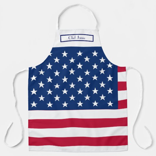 Amerikaanse vlag schort (Voorkant)