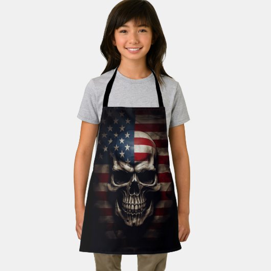Amerikaanse vlag schort (Insitu)