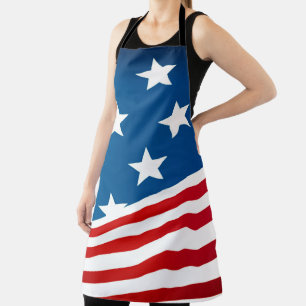 Amerikaanse vlag schort