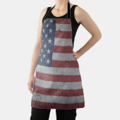 Amerikaanse vlag schort (Insitu)