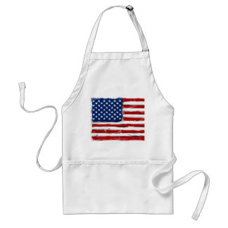Amerikaanse vlag schort Memorial Day picknick bbq