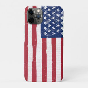 Amerikaanse vlag schuur schildering vintage landel Case-Mate iPhone case