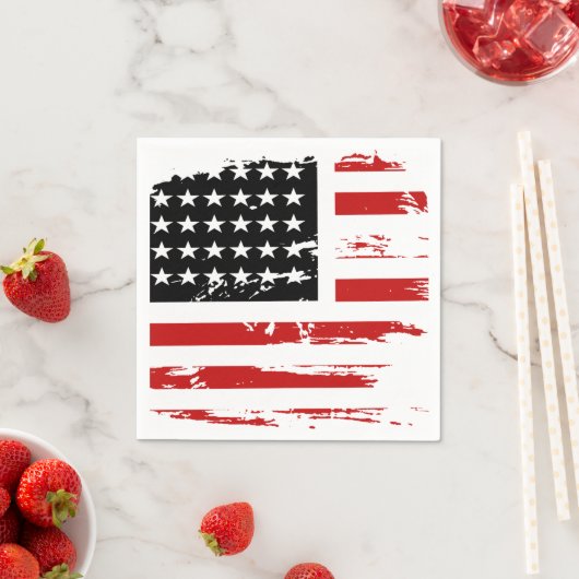  Amerikaanse vlag Servet (Insitu)