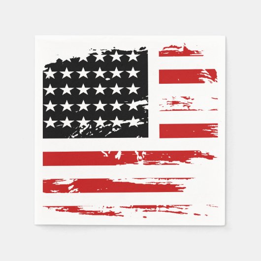  Amerikaanse vlag Servet (Voorkant)