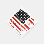  Amerikaanse vlag Servet (Hoek)