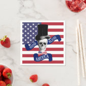 Amerikaanse vlag servet (Insitu)