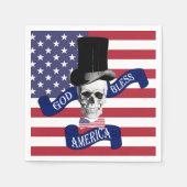 Amerikaanse vlag servet (Voorkant)